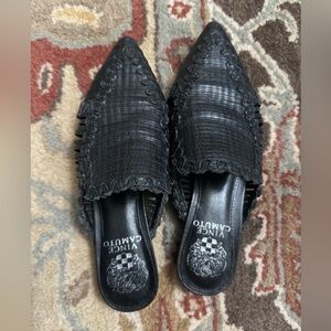 Vince Camuto Leather Slides